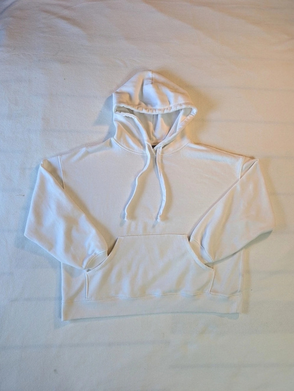 aerie Oversized Hoodie in White Size Small